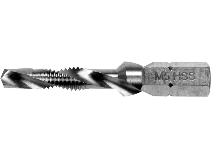 Сверло-метчик M5 HEX YATO YT-44842, HSS M2