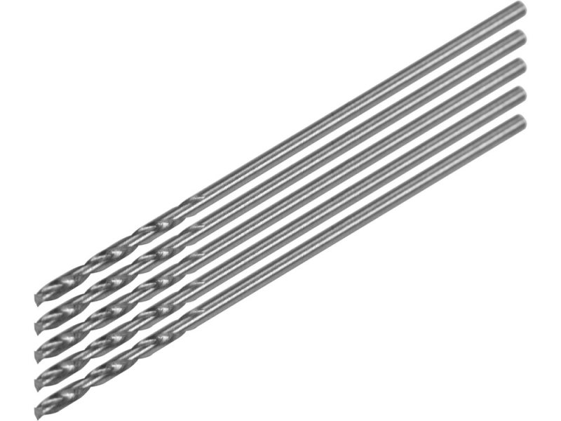 Сверло по металлу HSS 0,8 мм YATO YT-44201, DIN 338, упаковка 5 шт