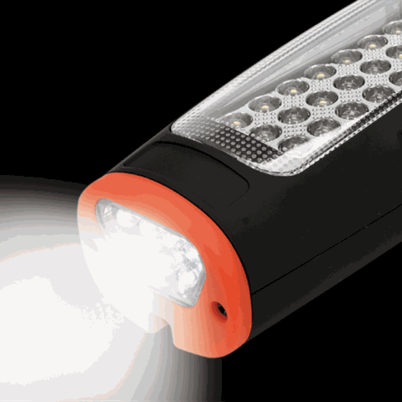 Светильник для мастерской аккумуляторный YATO YT-08507, 140 лм, 30+7 LED