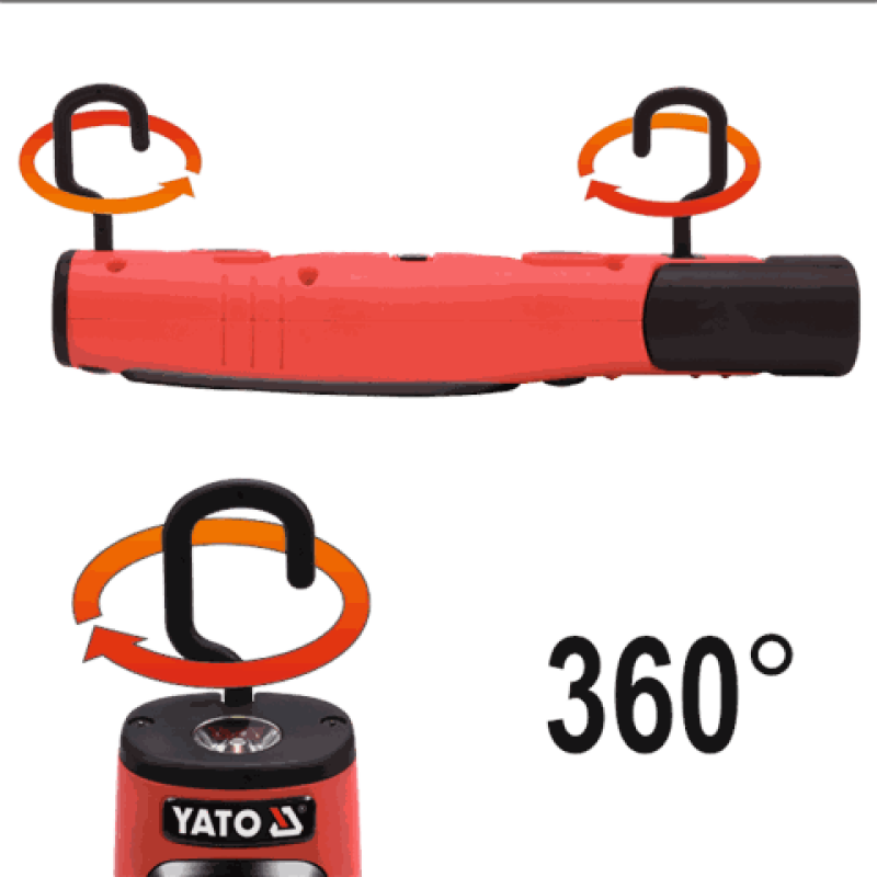 Светильник для мастерской SMD LED YATO YT-085081, 3,5 Вт, 330 лм, IP54