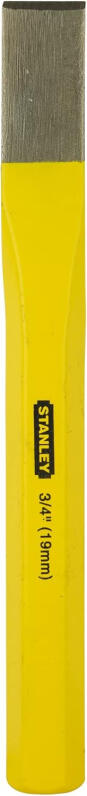 Зубило по металлу STANLEY, l=175 мм, жало w=19 мм. (4-18-289)