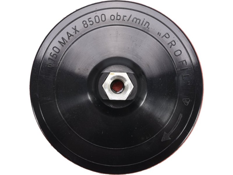 Тарелка опорная на липучке Ø150 мм, M14, VOREL 8510