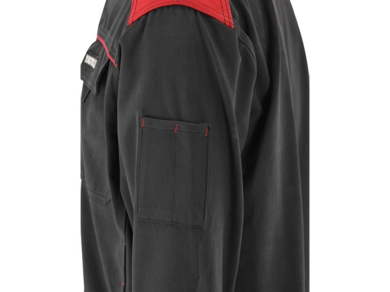Толстовка рабочая COMFY YATO YT-79230, размер S, черно-красная, 300 г/м²