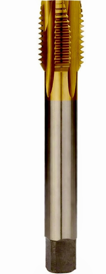 Метчик машинно-ручной М30х3.5 Р6М5К5 (HSS-E) 6H DIN376 TiN для сквозных 
отверстий PREMIO