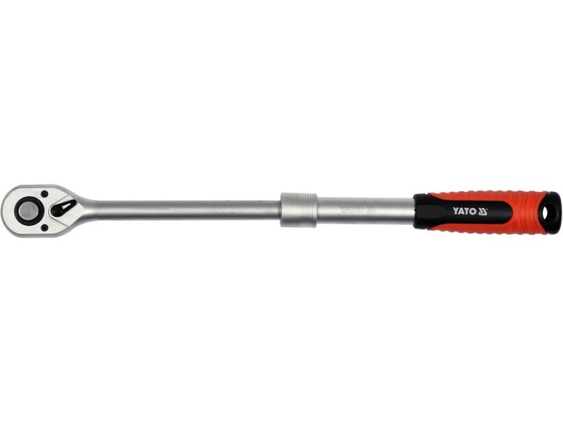 Тріскачка телескопічна 1/2" YATO YT-0299, 305-445 мм, 72 зуби