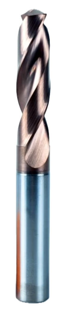 Сверло ц/х ф 6.2 мм монолитное твердосплавное 70/30 с покрытием TiXCo