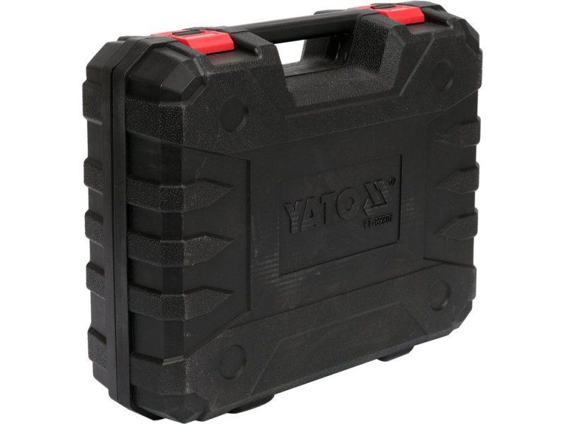 Гайковерт ударный аккумуляторный 1/2" 700 Н·м YATO YT-82807, набор 21 предмет