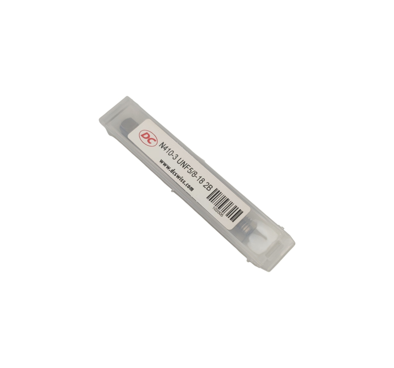 Мітчик дюймовий UNF 5/8" 18 ниток Р6М5К5 (HSS-E) DIN374 N410-3 102005 DC 
Swiss