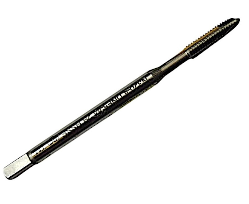 Метчик дюймовый UNF №5 44 нитей Р6М5К5 (HSS-E) для сквозных отверстий 
N320-4 142764 DC Swiss