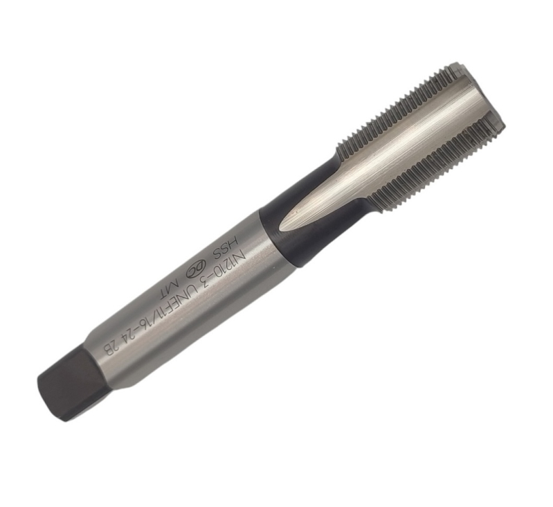 Метчик дюймовый UNEF 11/16" 24 нитей Р6М5 (HSS) ISO529 N1210-3 103611 DC 
Swiss