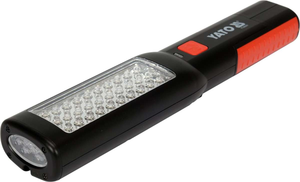 Светильник переносной светодиодный YATO 30/7 LED аккумулят. 3,7 V с зарядкой от 220/12 V [10/30]