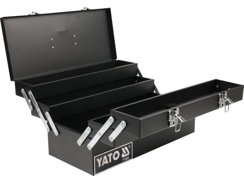 Ящик для инструмента металлический YATO YT-0885, 460х200х225 мм