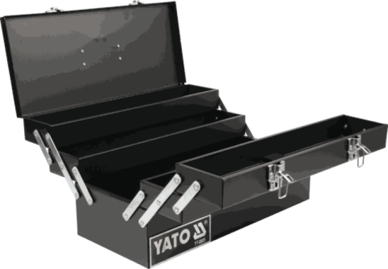 Ящик для инструмента металлический YATO YT-0885, 460х200х225 мм
