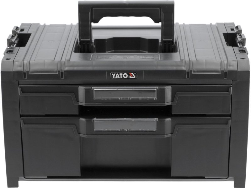 Ящик системный S12 с 2 выдвижными ящиками YATO YT-08973, 450х313х245 мм