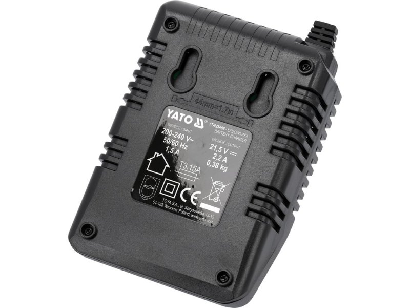Зарядное устройство 18 В 2,2 А YATO YT-828498, Li-Ion