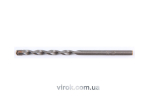 Свердло по бетону, цеглі STHOR : Ø= 4 x 75 мм. S4 для дрилі
