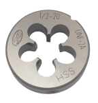 Плашка UNF 1/2 20 нитей Р6М5 (HSS) N5120 104292 DC Swiss