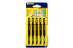 Холст для лобзика по дереву IRWIN T144DP 6TPI 100мм 5 шт. Т-хвостовик