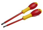 Набір викруток діелектричних STANLEY "FatMax VDE" до 1000 В, PZ1 x 100 мм, PZ2 x 125 мм, 2 шт.