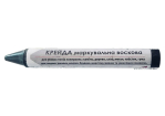 Крейда маркувальна VIROK : чорна, 13x120 мм. воскова для різних поверхонь. блістер 2 шт.