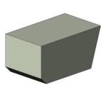 Пластина твердосплавна напайна 13011 ВК8