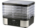 Сушилка для продуктов электросетевая 230 В LUND 380Вт, 5 ярусов 25х32 см из нерж стали, 32х 27х 26см