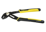 Кліщі переставні сантехнічні STANLEY : L= 250 мм. роб. діапазон 51 мм.