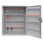 Ящик для ключей металлический VOREL: 80 крючков, 450х380х80 мм (78436)