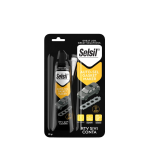 Герметик силіконовий термостійкий SELSIL Тюбик (ЧОРНИЙ) для автомобілів, 85 гр [24]