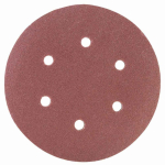 Круг шліфувальний самозачепний 6 отворів NINJA : Ø150 мм. Р150. універсальний Уп. 5 шт.