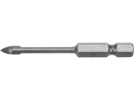Свердло по склу і кераміці STHOR : YG6X, HEX-1/4", Ø= 4 x 60 мм (21701)