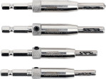 Набор сверл самоцентрирующихся 4 шт STHOR 22750, 2-4,5 мм, HEX 1/4"