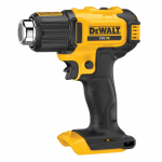 Фен аккумуляторный строительный DeWALT 18 В XR Li-Ion 2 t°реж 290°/530°С 109-190 л/мин (без АКБ и ЗУ)