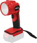 Ліхтар акумуляторний COB-діодний, YATO 18 В 3 Вт, 300 Lm, обертова головка- 90°(БЕЗ АКУМУЛЯТОРА)