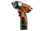 Гайковерт імпульсний ударний акумуляторний AEG : 2 x Li-Ion 12 В, 2 Агод, 115 Нм, 1/4' + кейс DW