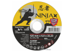 Диск шліфувальний по металу NINJA : тип 27, Ø= 125 х 22.23 мм, t= 6,0 мм (10шт/уп)
