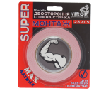 Стрічка 2-стороння спінена VIROK Moment Fix: 12 мм х 5 м