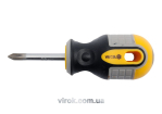 Викрутка хрестова VOREL : "Philips" PH2 х 38 мм. Cr-V [12/60/240]