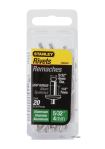 Ніти алюмінієві STANLEY, Ø= 4 мм, захват - 6 мм, уп. 20 шт.(DW)