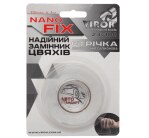 Стрічка 2-стороння силіконова VIROK Nano Fix: 19 мм х 1 м (23V108)