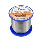Припой Sn60-Pb40 проволочный на катушке VOREL : Ø= 0,7 мм, m=250 г [20] 76807