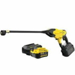 Минимойка бесщеточная акум FATMAX V20, форсунка 5 режимная, шланг 6м, самосовсасывание, 1 акум 4А+сумка (SFMCPC93M1-QW)