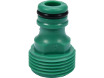 Муфта сполучна 2-х водяних шлангів з зовніш. різьбою 3/4" FLO пластикова [30/240]