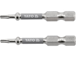 Насадка викруткова YATO TORX T8 х 50 мм. HEX 1/4", покрита нікелем, 2 шт.[10]