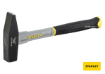 Молоток слесарный STANLEY Fiberglass DIN, со стекловолоконной прорезиненной ручкой, m=500 г (STHT0-51908) STHT0-51908