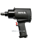 Гайковерт ударний пневматичний YATO : квадрат 3/4", F=1300 Nm