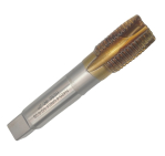 Метчик дюймовый UNC 1 1/2" 6 ниток на дюйм Р6М5К5 (HSS-E) для сквозных отверстий DIN376 N420-4 102203 DC Swiss