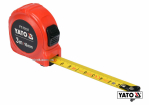 Рулетка YATO : L=3мx16 мм, з сталевою стрічкою, нейлоновим покриттям, подвійним блокуванням [12/120]