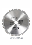 Диск пиляльний победітовий по дереву YATO: 250х30х3.2х2.2 мм, 60 зубців, R.P.M до 6000 1/хв [10/20]