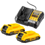 Зарядное устройство DeWALT 10.8, 12, 18V XR 2 x 2.0Ah DCB1104D2-QW